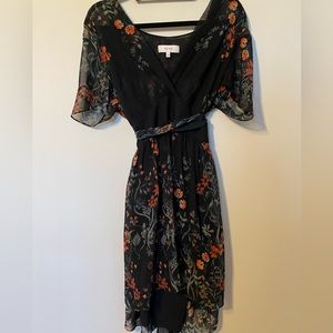 Reiss Floral Mini Dress